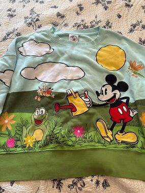 Disney Mickey & Co 1X sweatshirt beautiful colors embroidered